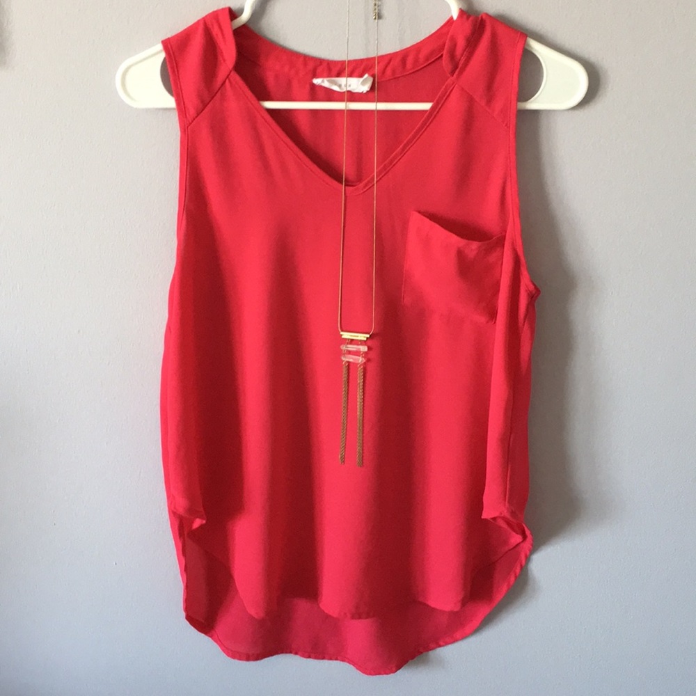 Lush Pink Flowy work top